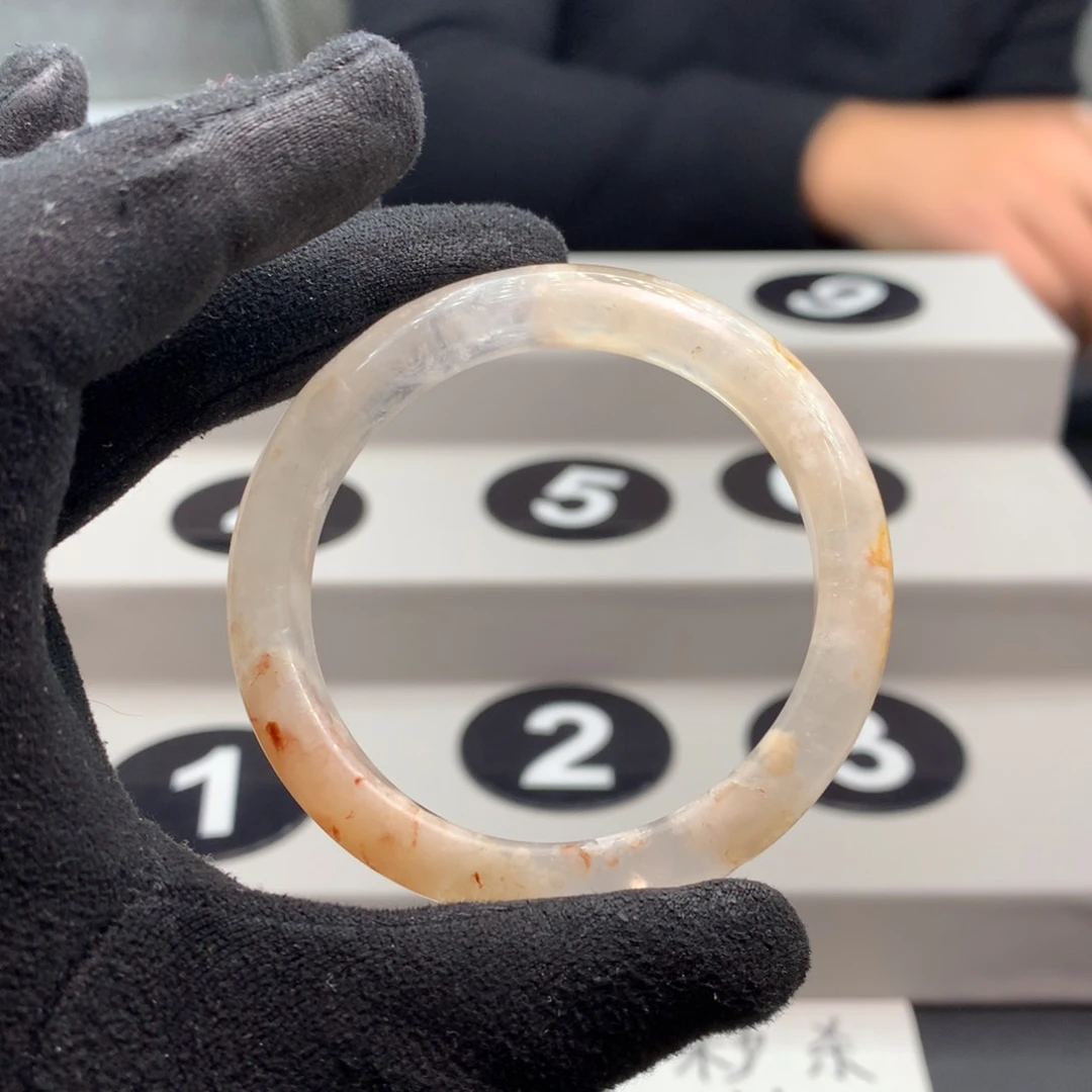 玛瑙/玉髓手镯未镶嵌菠****?