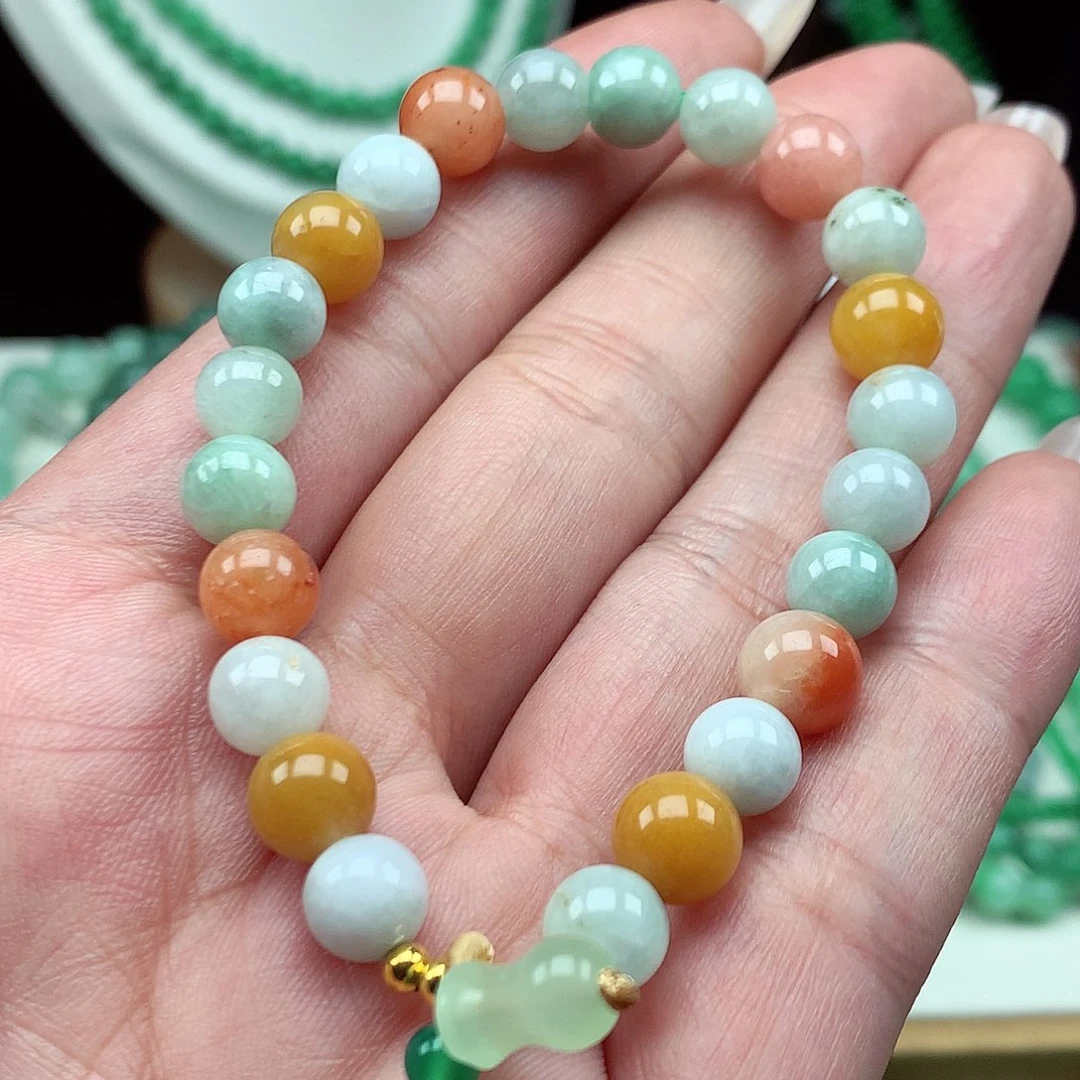 未镶嵌手链翡翠翡翠