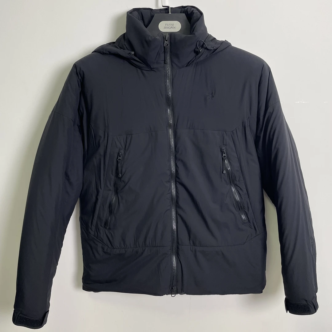 G连帽防风保暖棉服