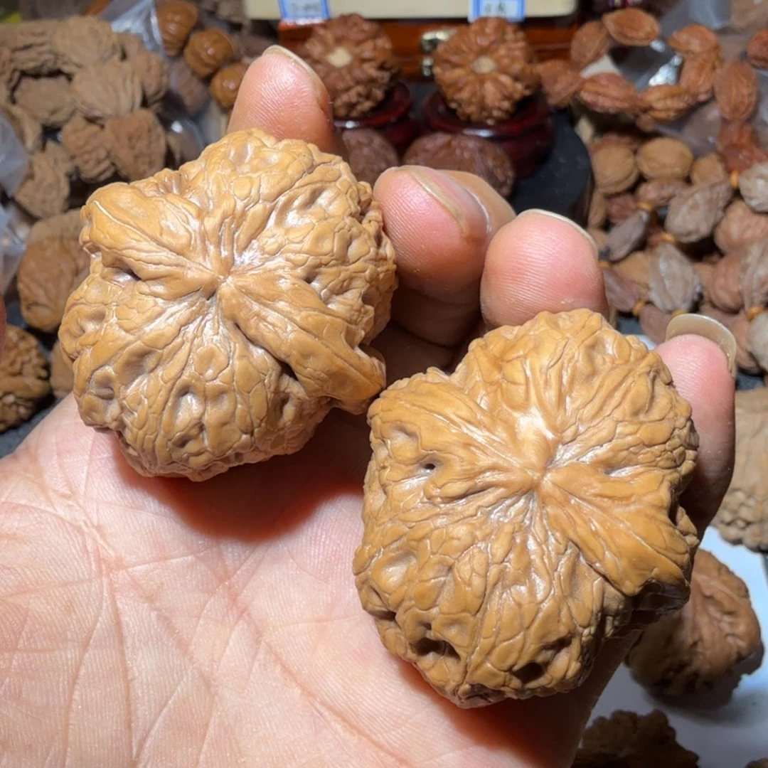 文玩核桃把件驴打滚46有修