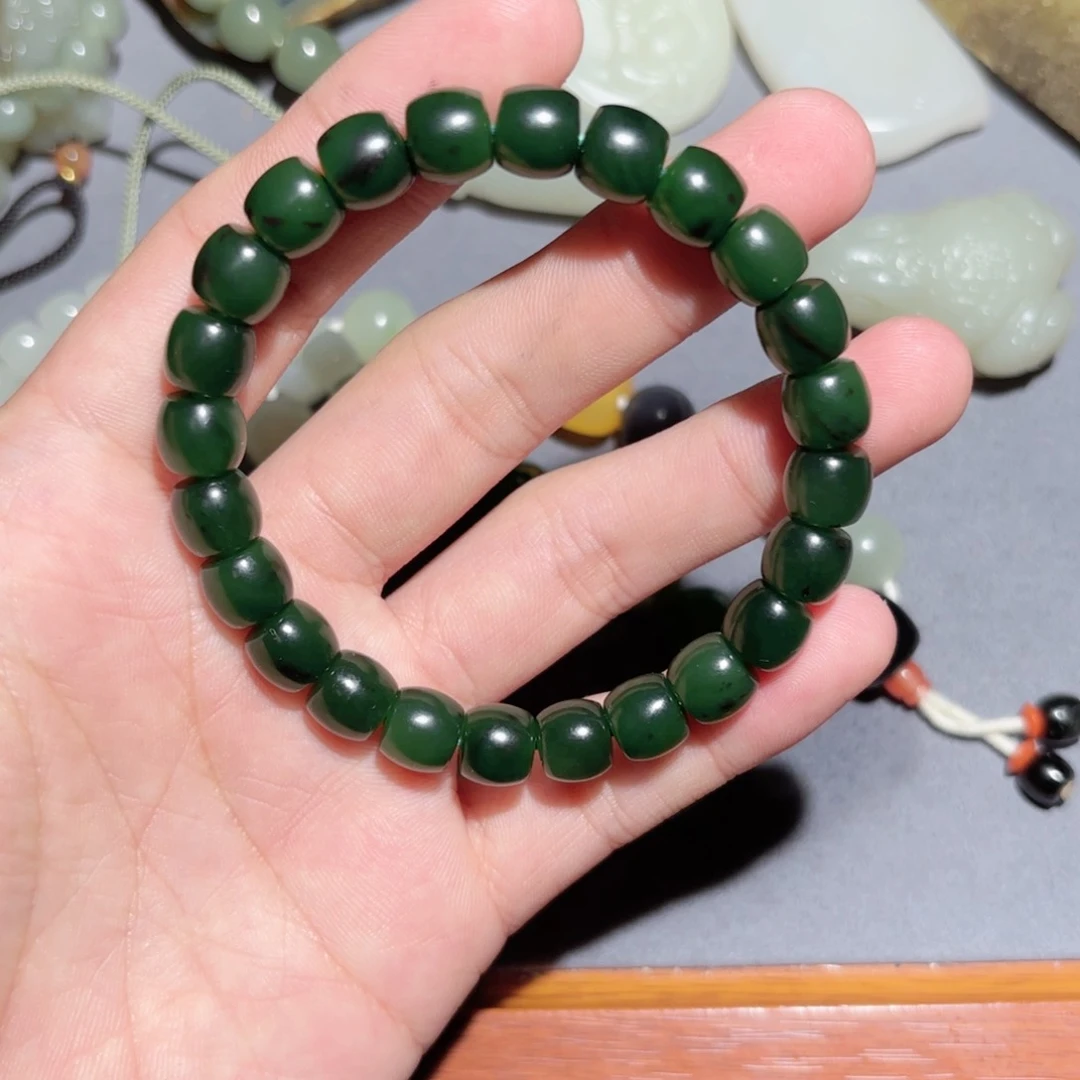 和田玉手链未镶嵌