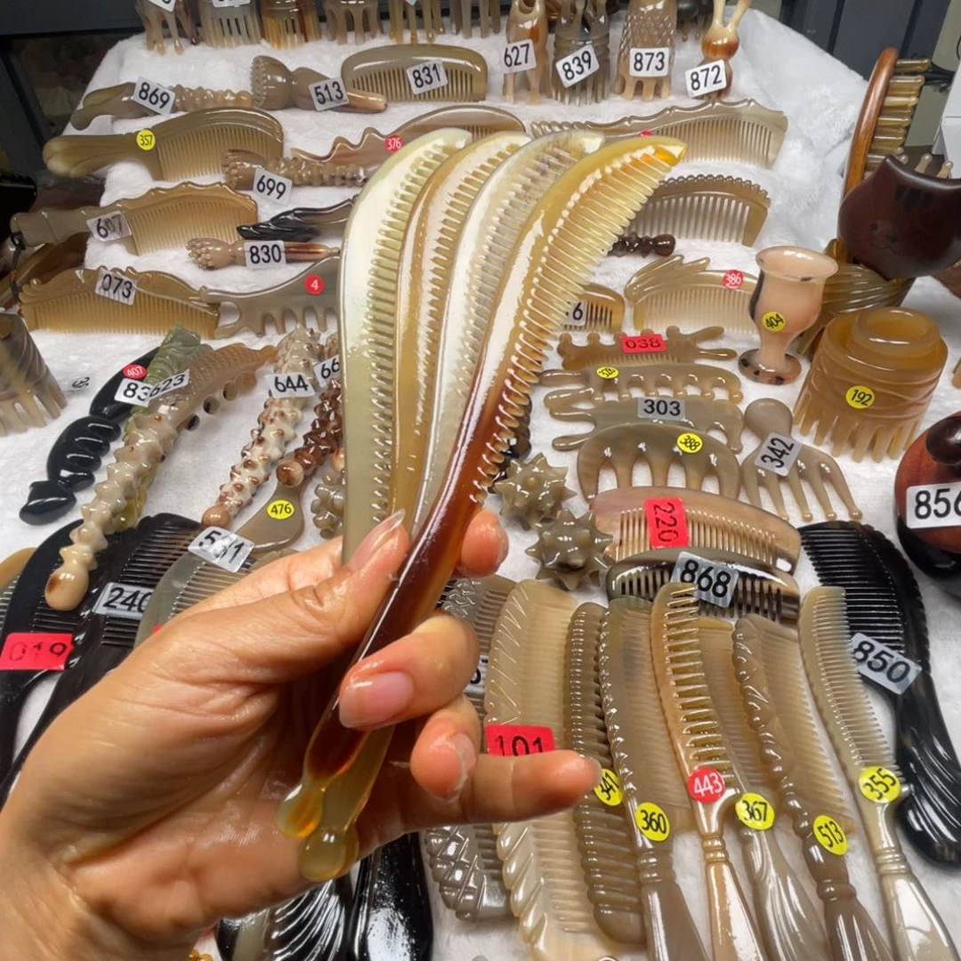 牛角梳福利款梳子