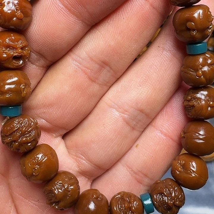 橄榄核手串我的小