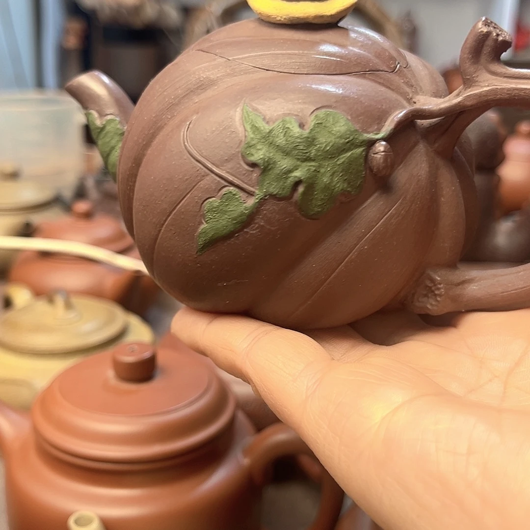 茶壶紫砂全手工制作