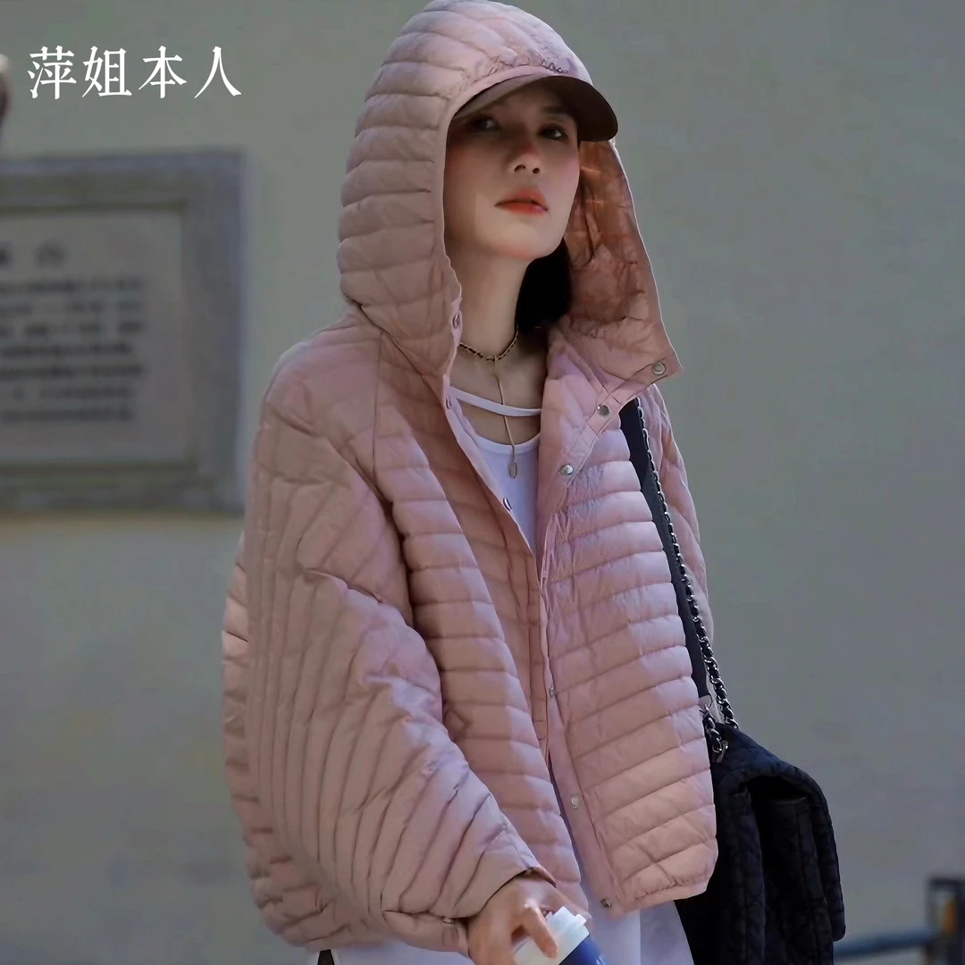 萍姐轻奢气质【电影滤镜】冬季新品时尚休闲百搭高品质羽绒服81A83