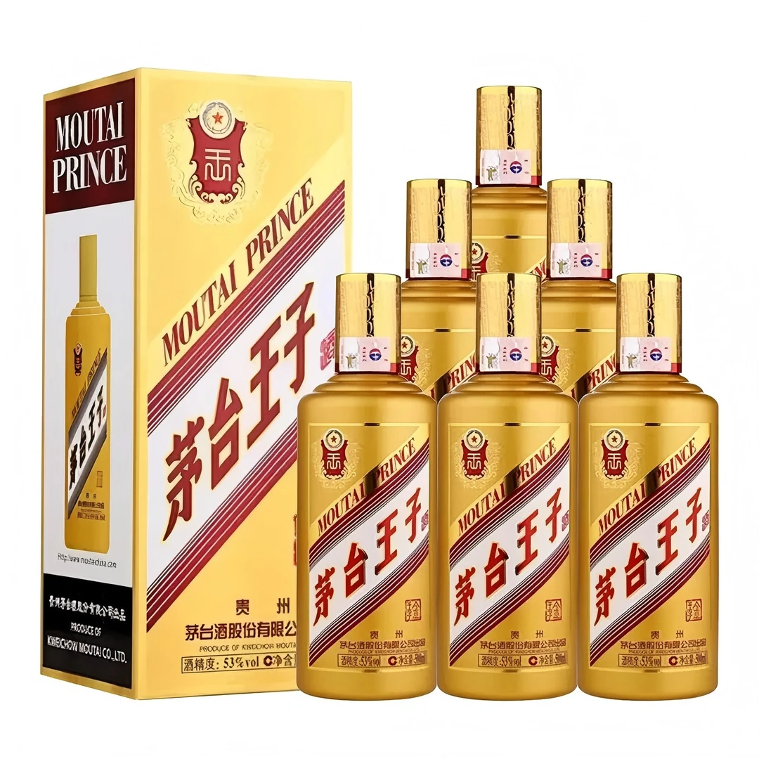 MOUTAI PRINCE/茅台王子酒茅台金王子 酱香型 整箱 500ML53%Vol
