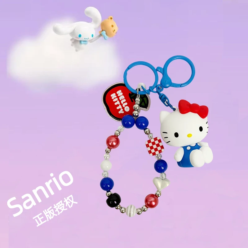 正版三丽鸥sanrio手机挂饰防丢链钥匙扣适用iPhone/苹果/小米华为