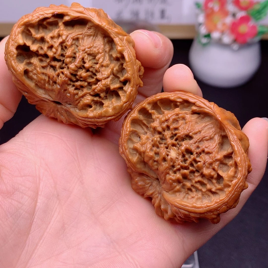 【闪购商品】文玩核桃把件聚宝盆