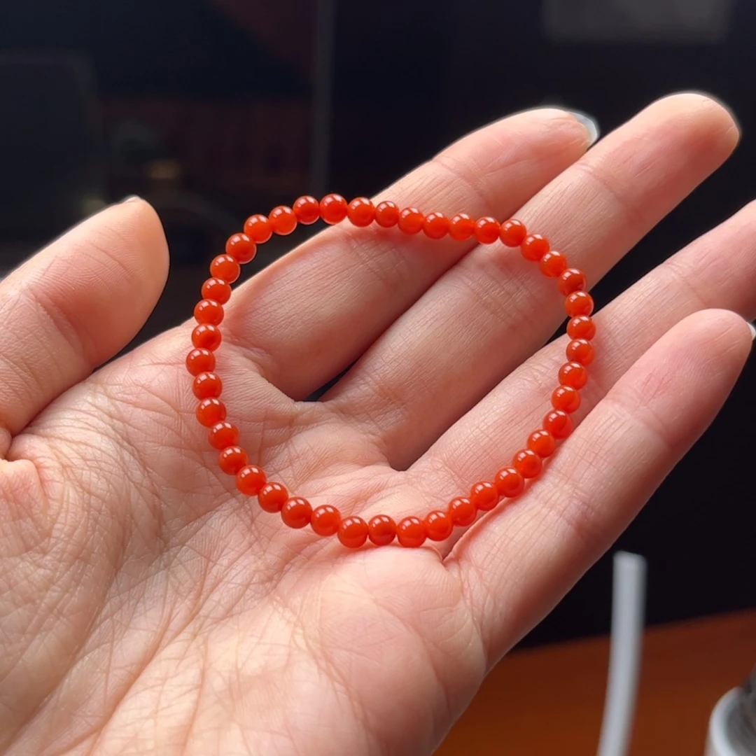 未镶嵌手串南红玛瑙
