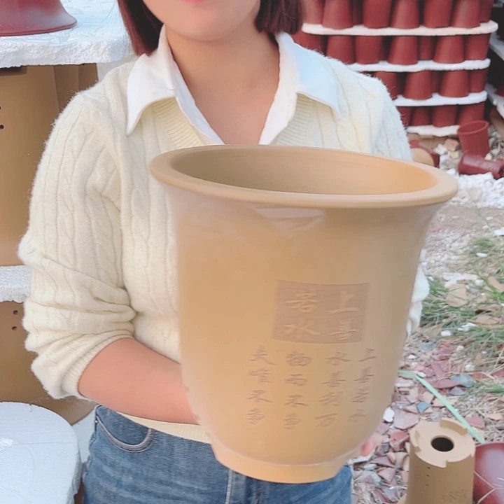 紫砂花盆宜兴紫砂精品花盆