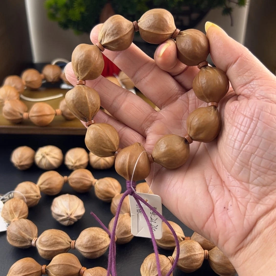 橄榄核吊坠梅林铁核老树核素串2124精品