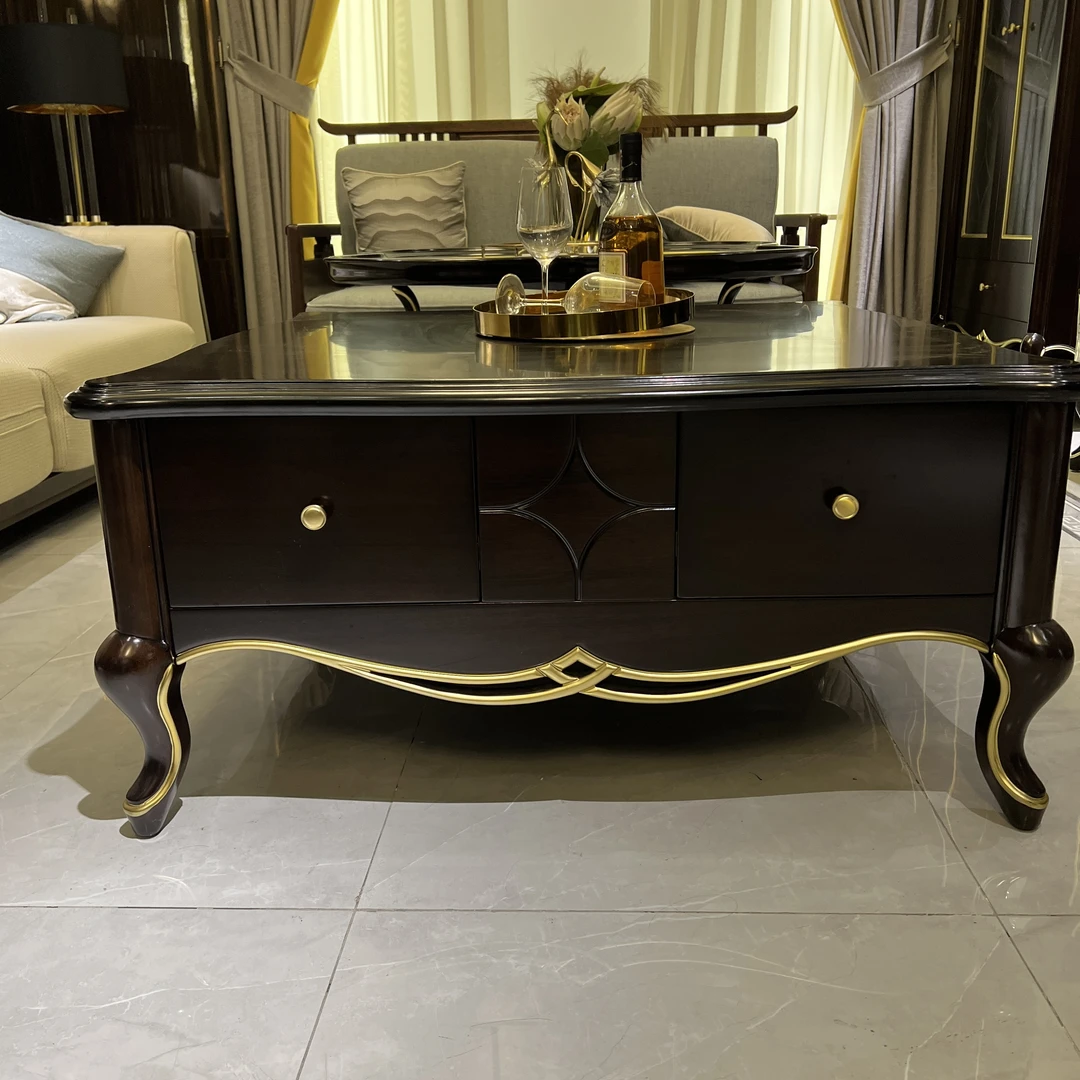 【HK】简美-J201方茶几1000*1000*480