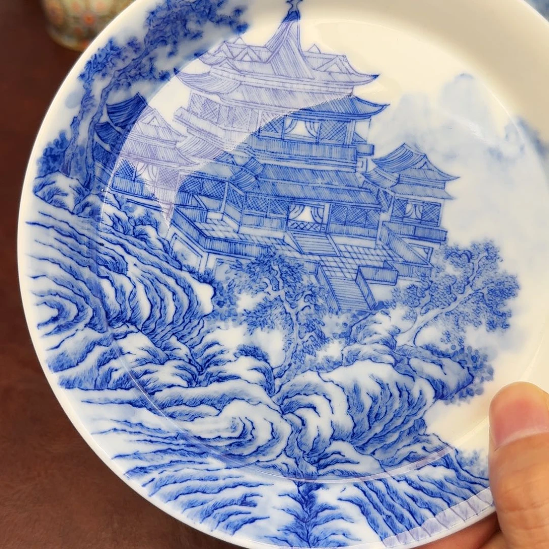 春***1陶现代景德镇全手工全手绘陶瓷
