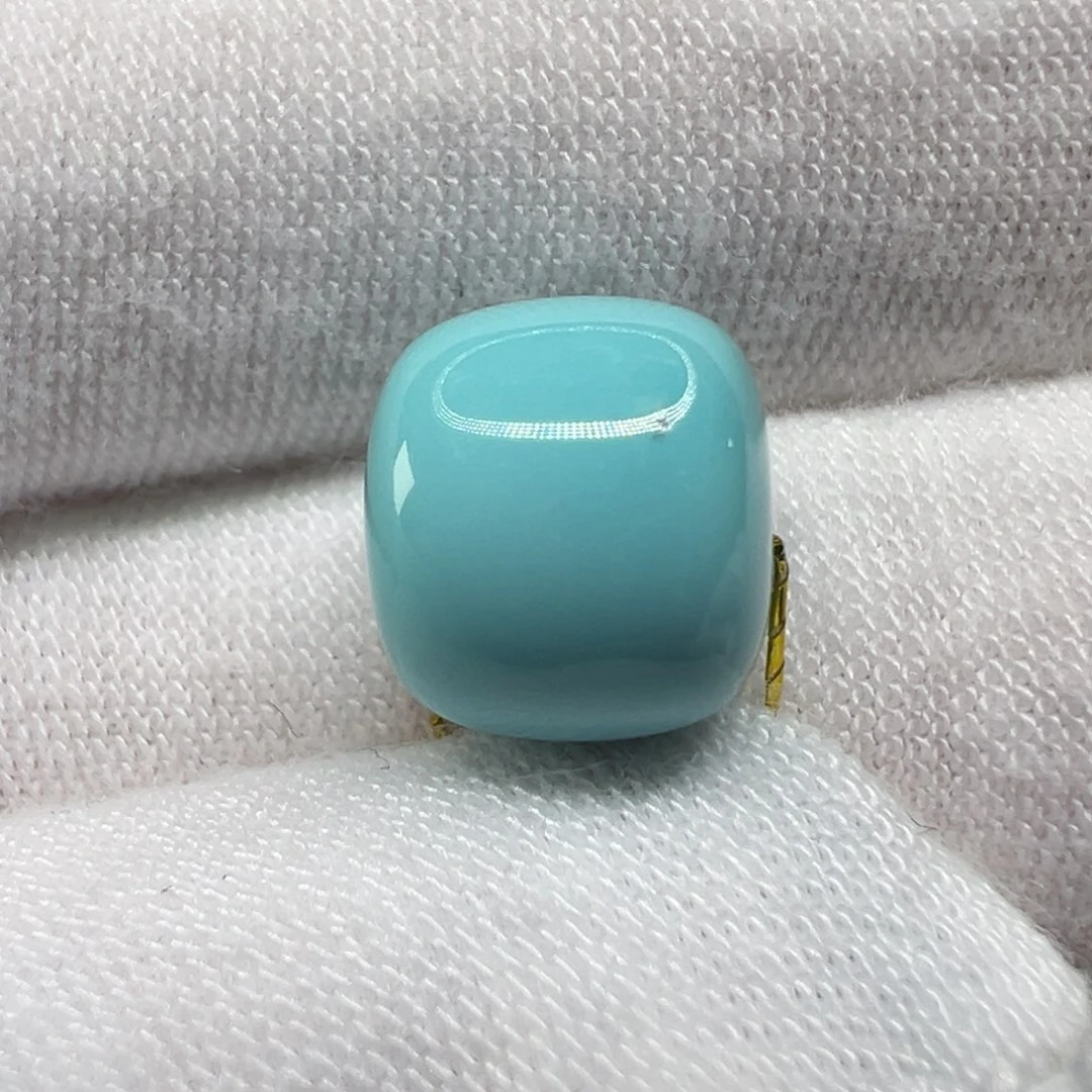 绿松石未镶嵌配饰9.6×8.4