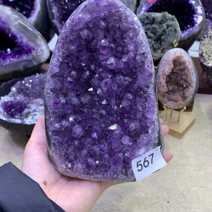 大型摆件（非配饰）未镶嵌紫晶