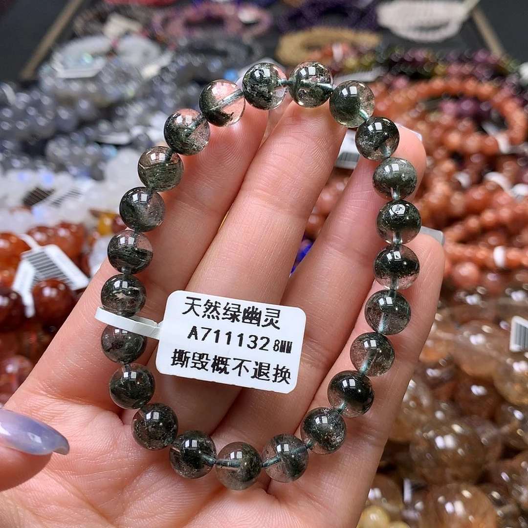 水晶手链未镶嵌，