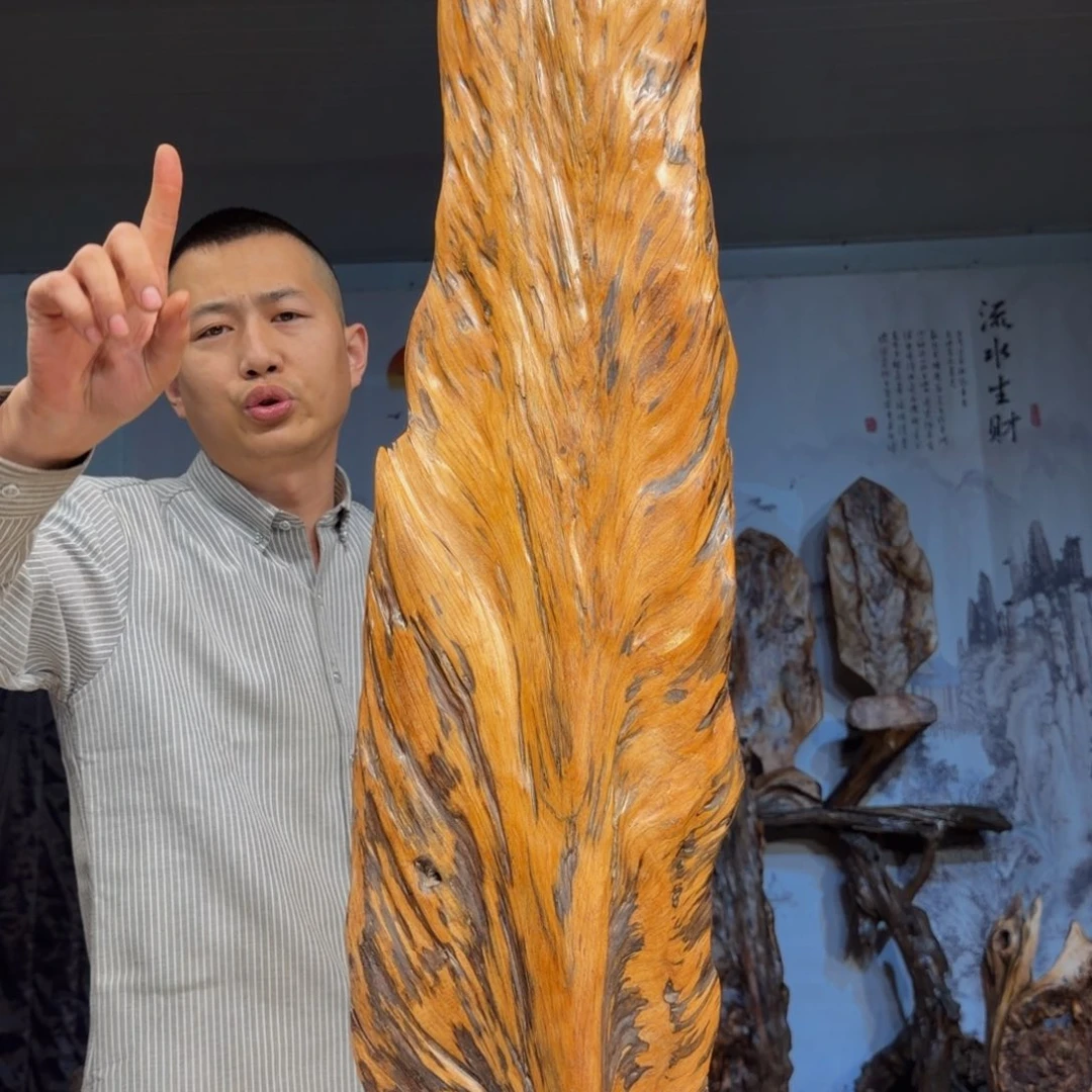 杉***木木三丰琥珀木 天然摆件19