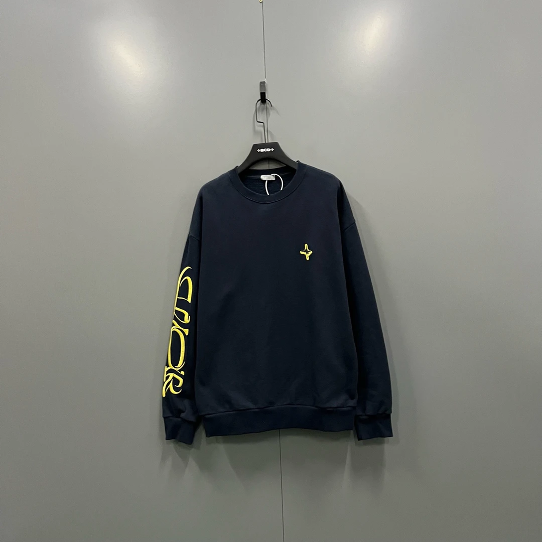 99新 DIOR/迪奥 (ll) 字母logo刺绣卫衣 L码/019439