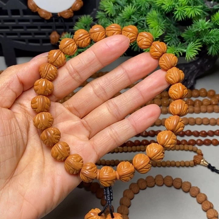 桃核手串金蟾手持