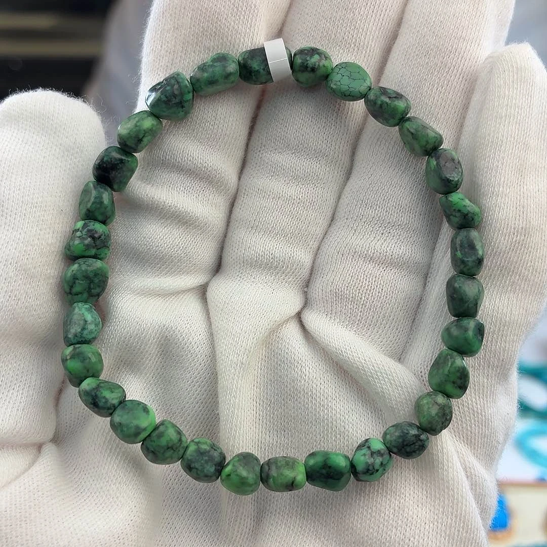 未镶嵌绿松石绿松石6mm