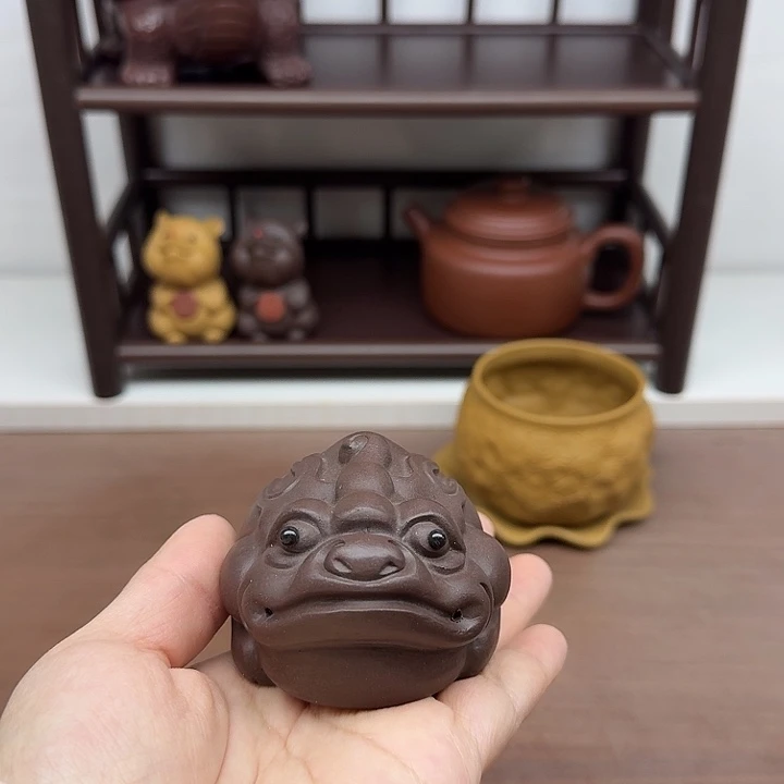 紫泥茶案貔貅茶宠