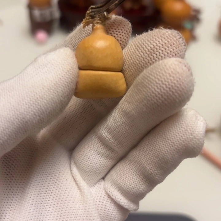 用***4天然手捻老皮葫芦