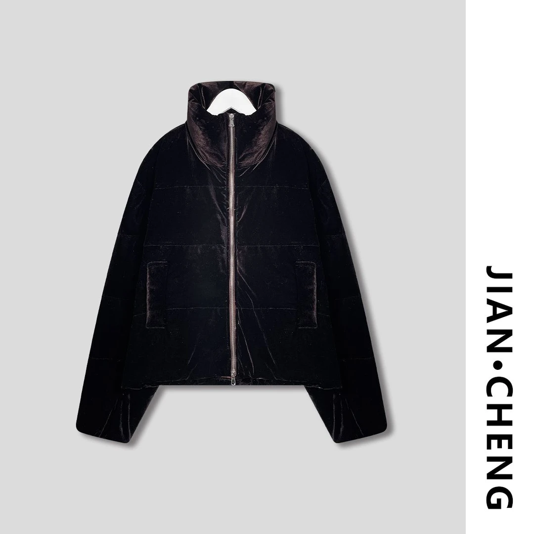 【简柽】短款立领羽绒服D412-14780