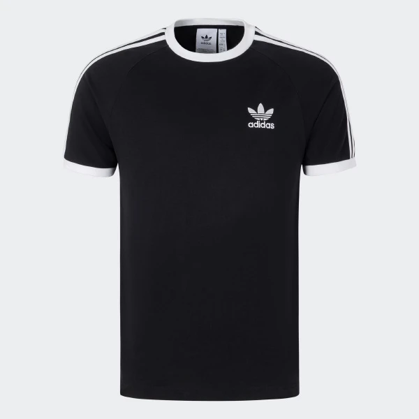 adidas/阿迪达斯男子 纯棉运动修身圆领短袖 -定 KB2459