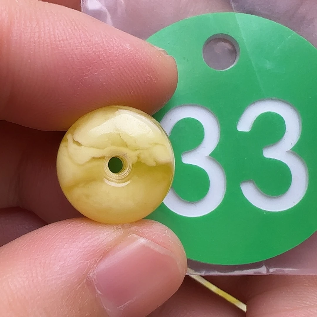 未镶嵌蜜蜡裸石13.5m m