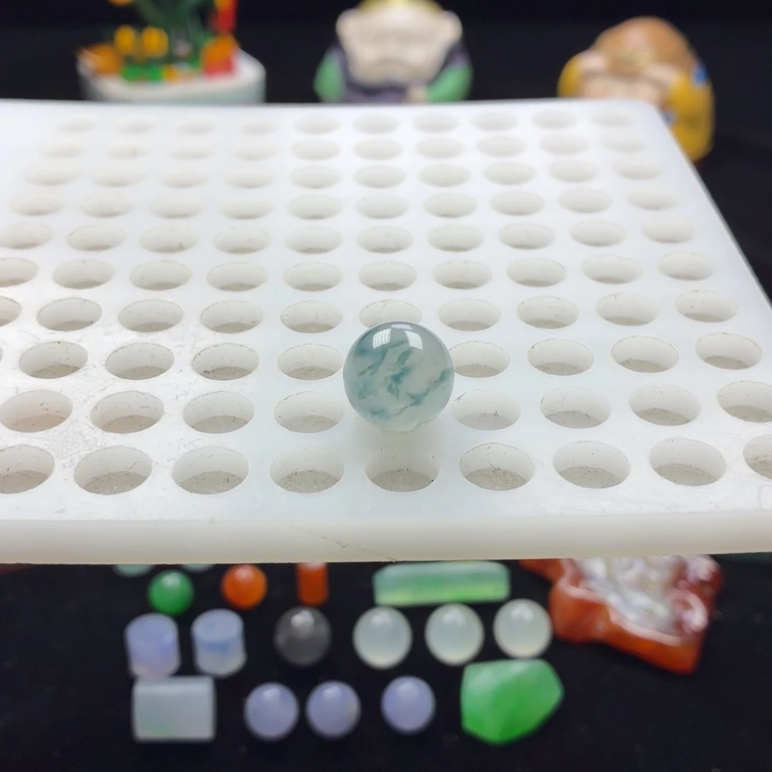 翡翠未镶嵌手链12.28翡翠圆珠