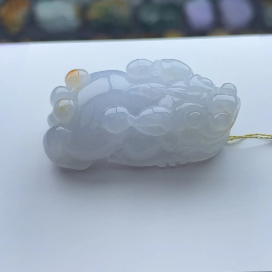 翡翠颈饰未镶嵌貔貅