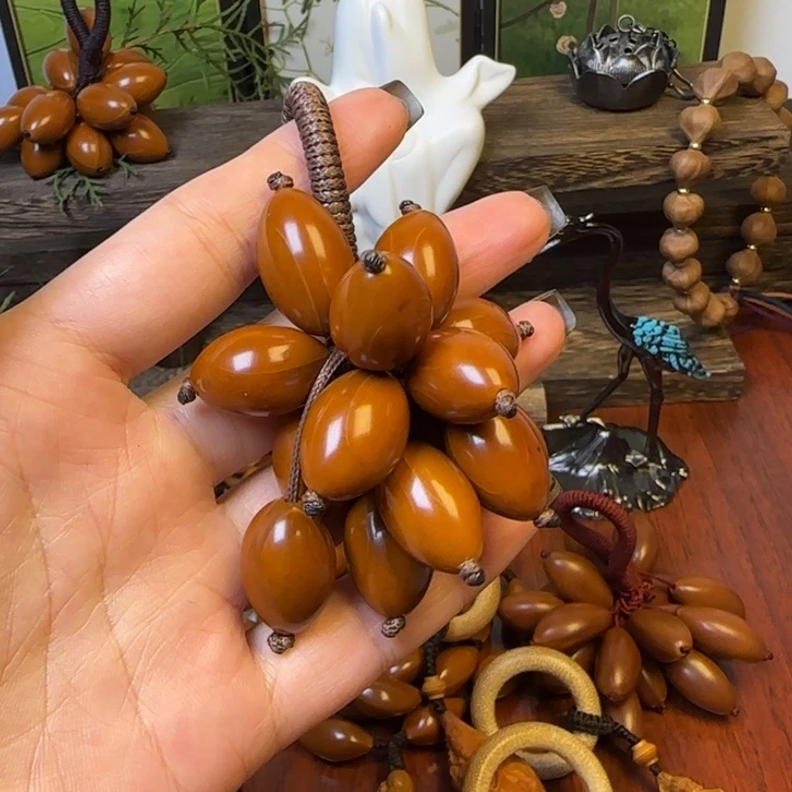 哥***说橄榄核手串/手链葡萄串