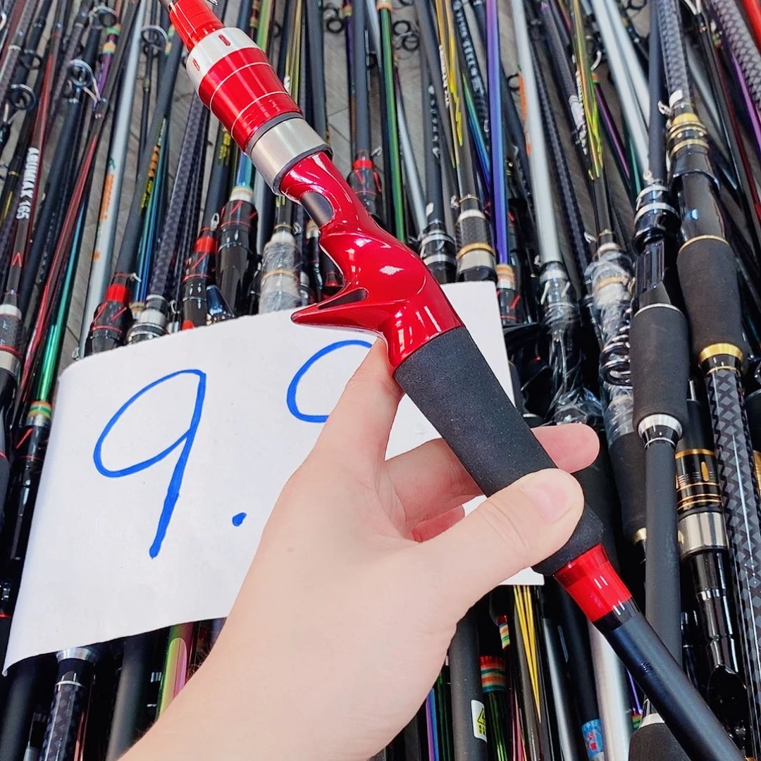 红色枪柄路亚竿2.1米15号