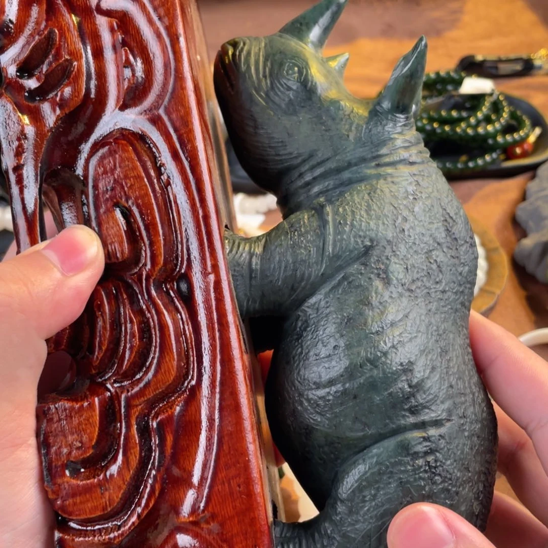 未镶嵌手链和田玉奔***儿