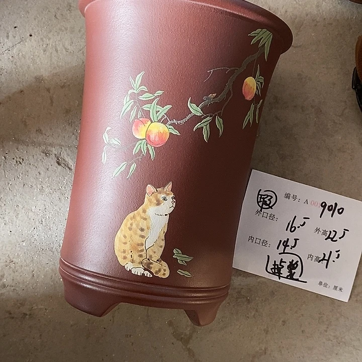 紫砂花盆紫砂艺术花盆