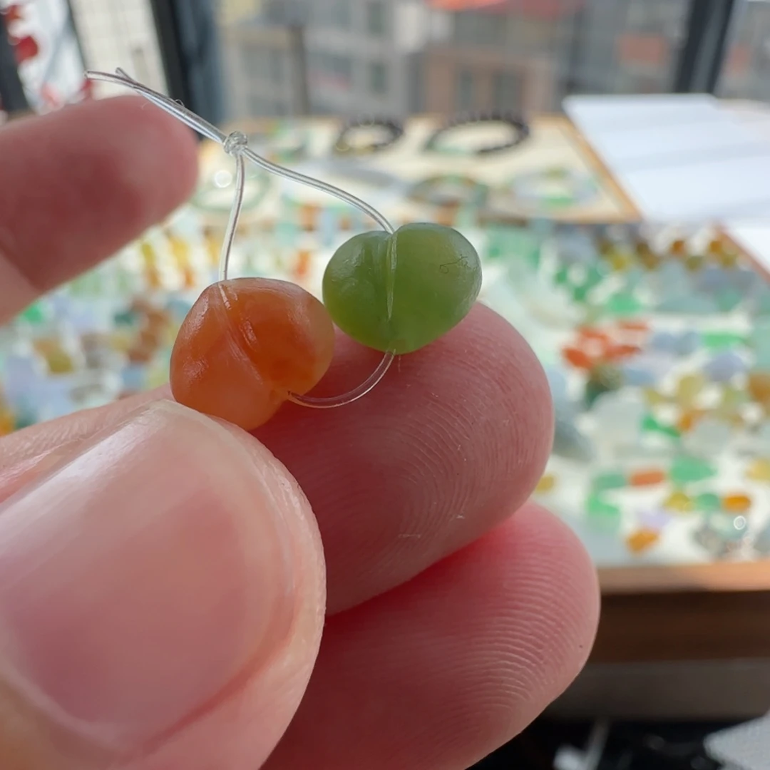 未镶嵌定制翡翠奶*定制翡翠毛货不退不换