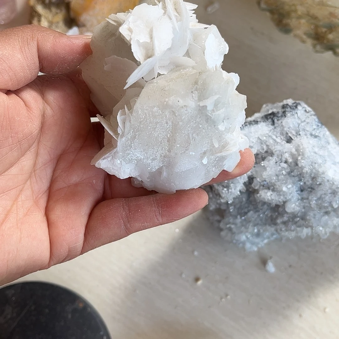 天然水晶簇摆件未镶嵌水晶八**·