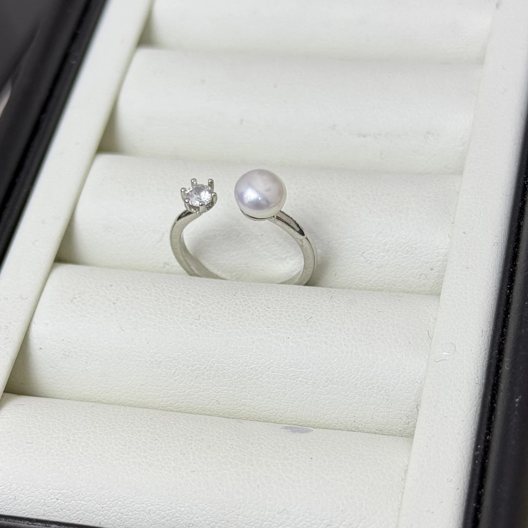 S925纯银开口戒指