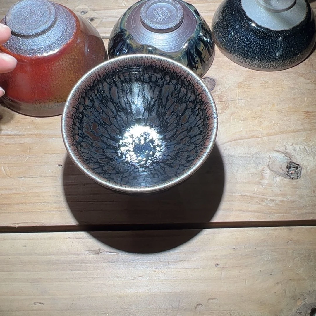 茶盏老木头柴烧建盏精选18