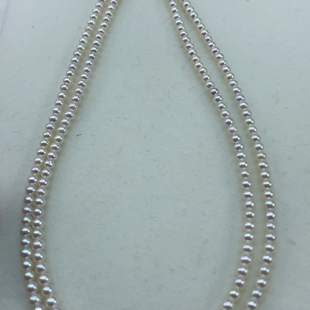 3.5小灯泡炫彩银S925镶嵌淡水珍珠