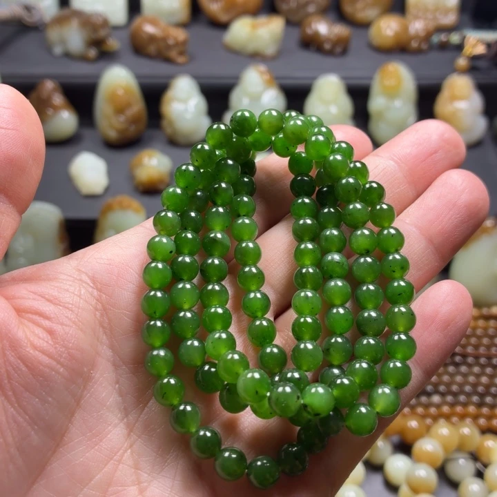 和田玉未镶嵌项链