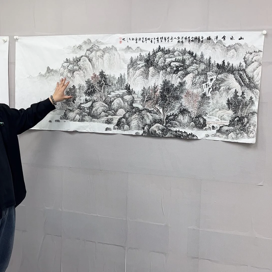国画国画宣纸纯手绘作品
