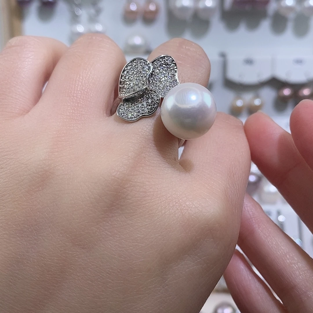 未镶嵌淡水珍珠戒指w13.3