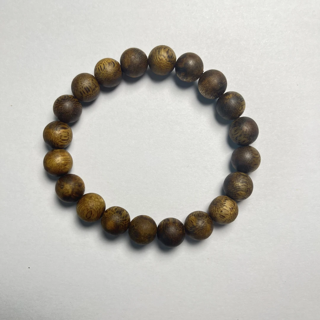 lot023-国香棋楠手串-圆珠-10.3mm*20颗