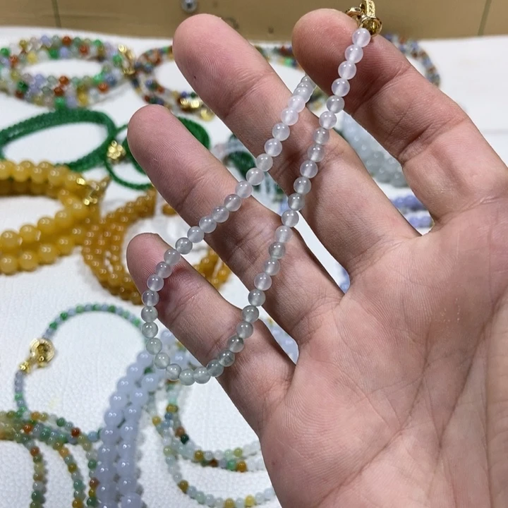 定制翡翠未镶嵌缅甸翡翠a货卡4