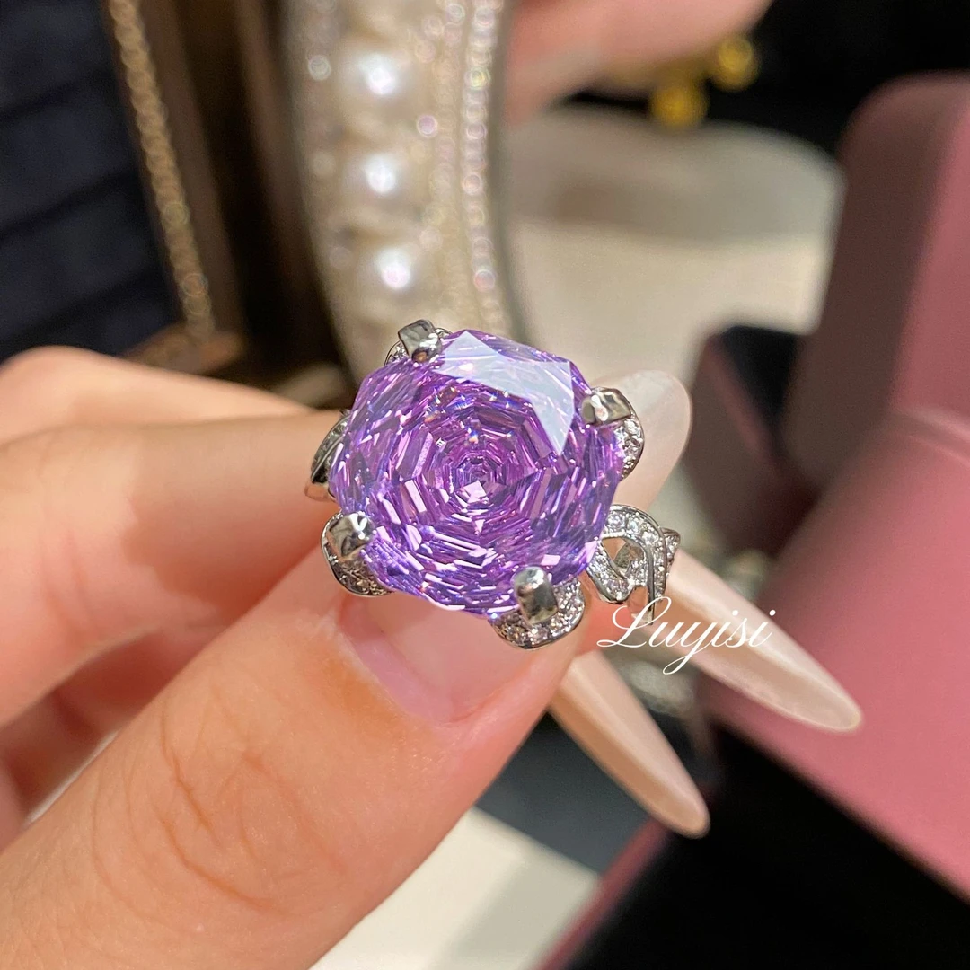 合金戒指 轻奢精美女士戒指