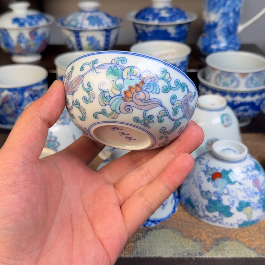 现代手工手绘茶器