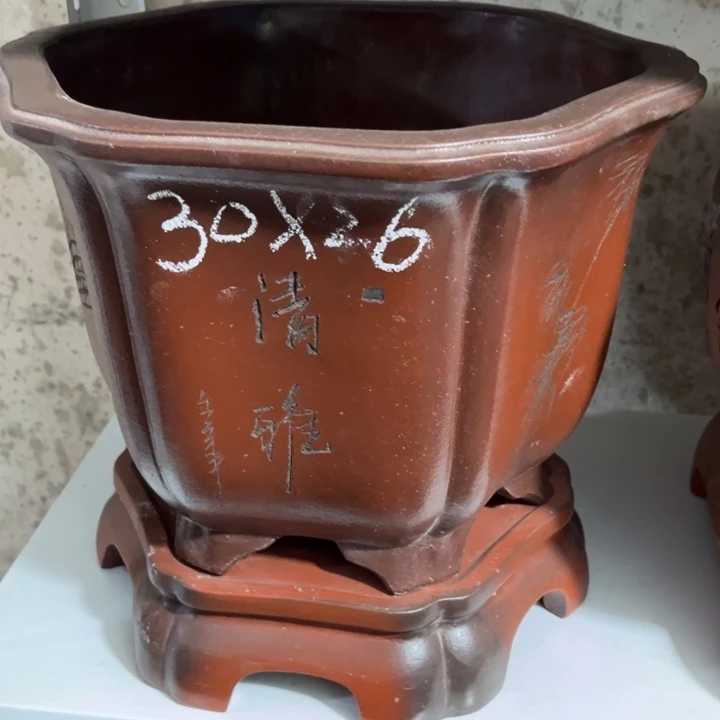 紫砂花盆宜兴紫砂