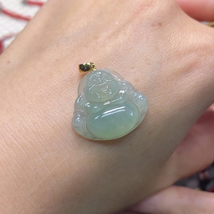 翡翠18K金镶嵌手绳799009000