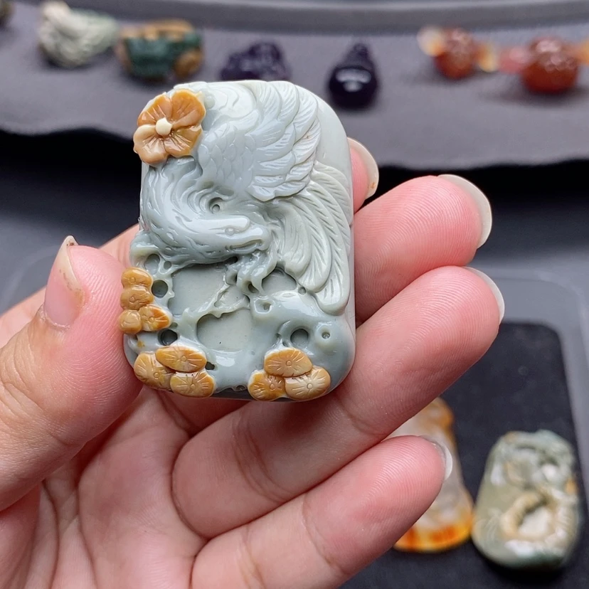 【闪购商品】未镶嵌定制石英质玉吊坠